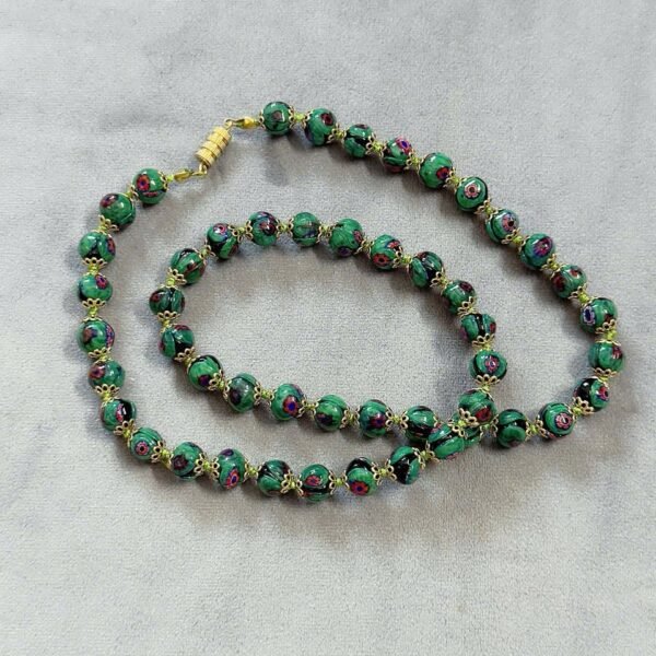Japanese Ceramic Necklace from Japan