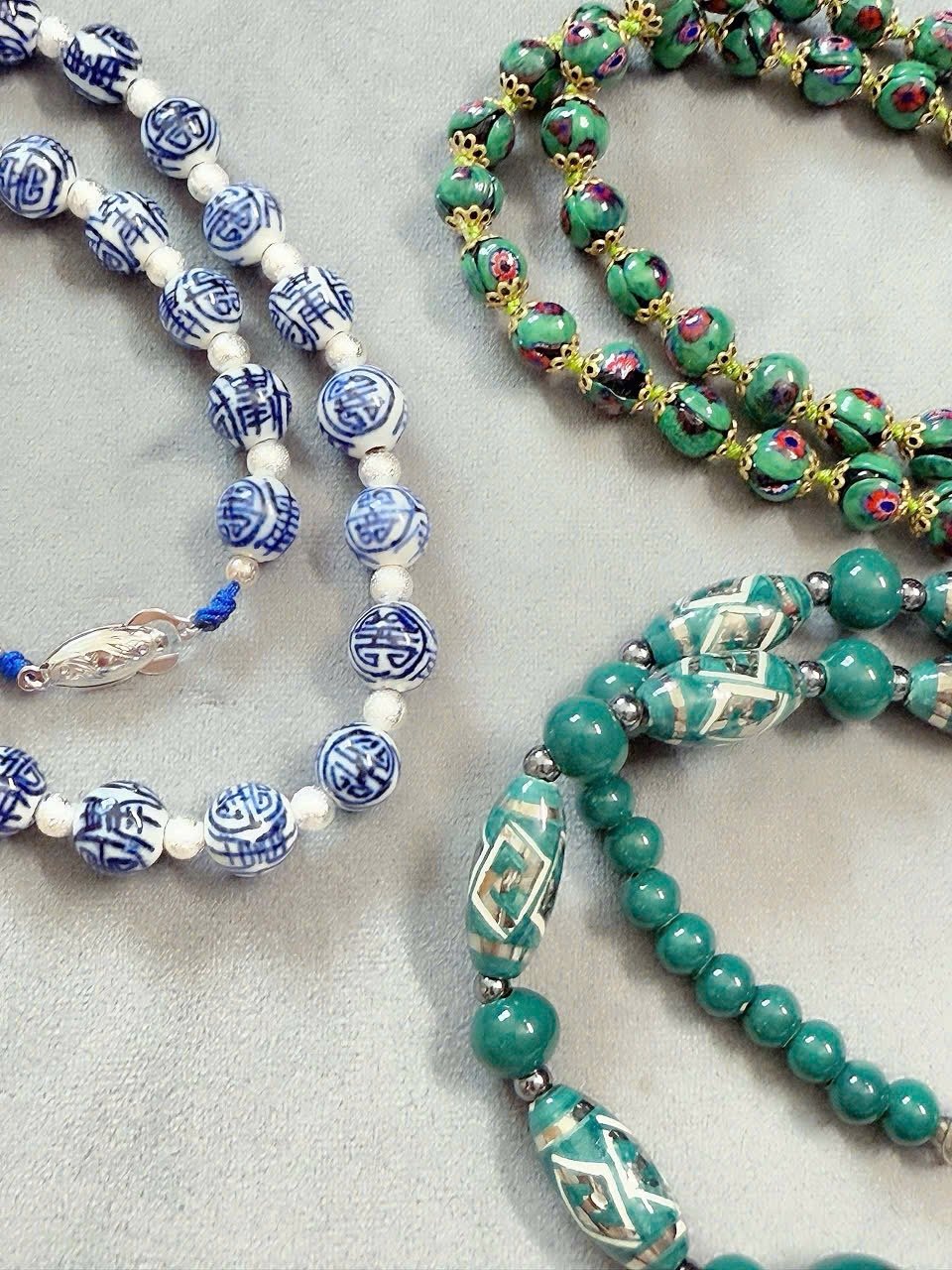 Japanese Ceramic Necklace from Japan - Image 2