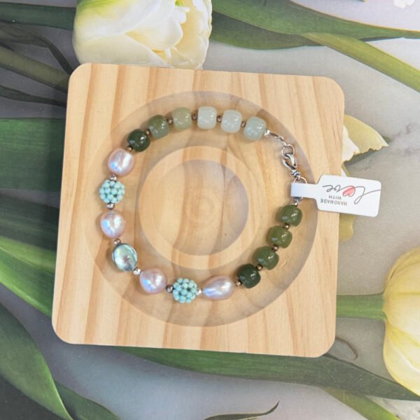 Elegant Pearl Serenity Bracelet