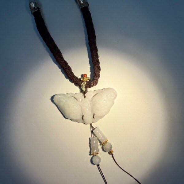 Jadeite A Butterfly Necklace