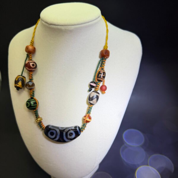 Tibet Vintage Style Dzi Bead Mixed