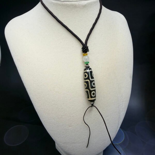Alternative view of Nine Eye Dzi Necklace