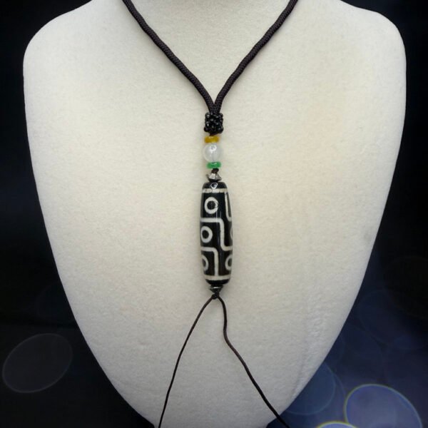 Nine Eye Dzi Necklace