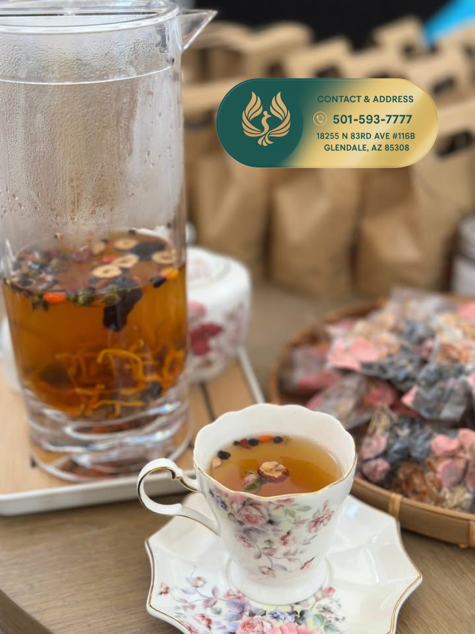 Black Fivefold Harmony Tea - Image 5